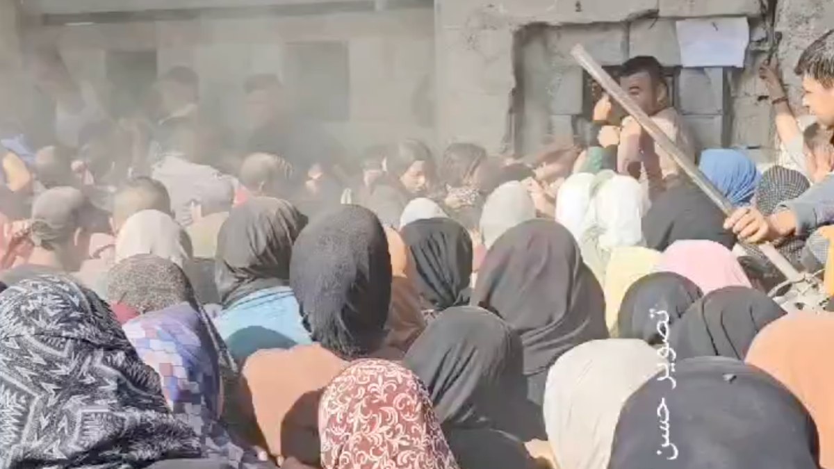 Gazze’nin güneyinde kıtlık yaşanıyor