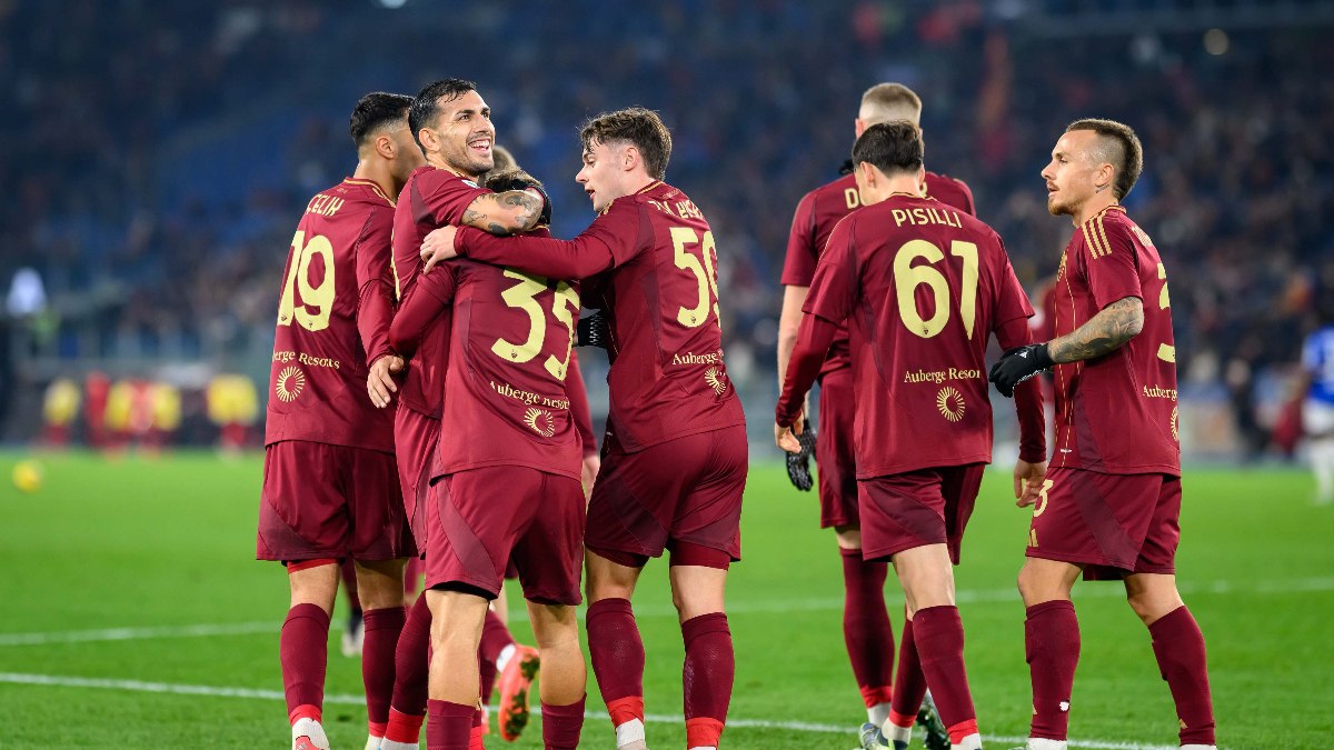 Sampdoria’yı farklı geçen Roma çeyrek finale yükseldi